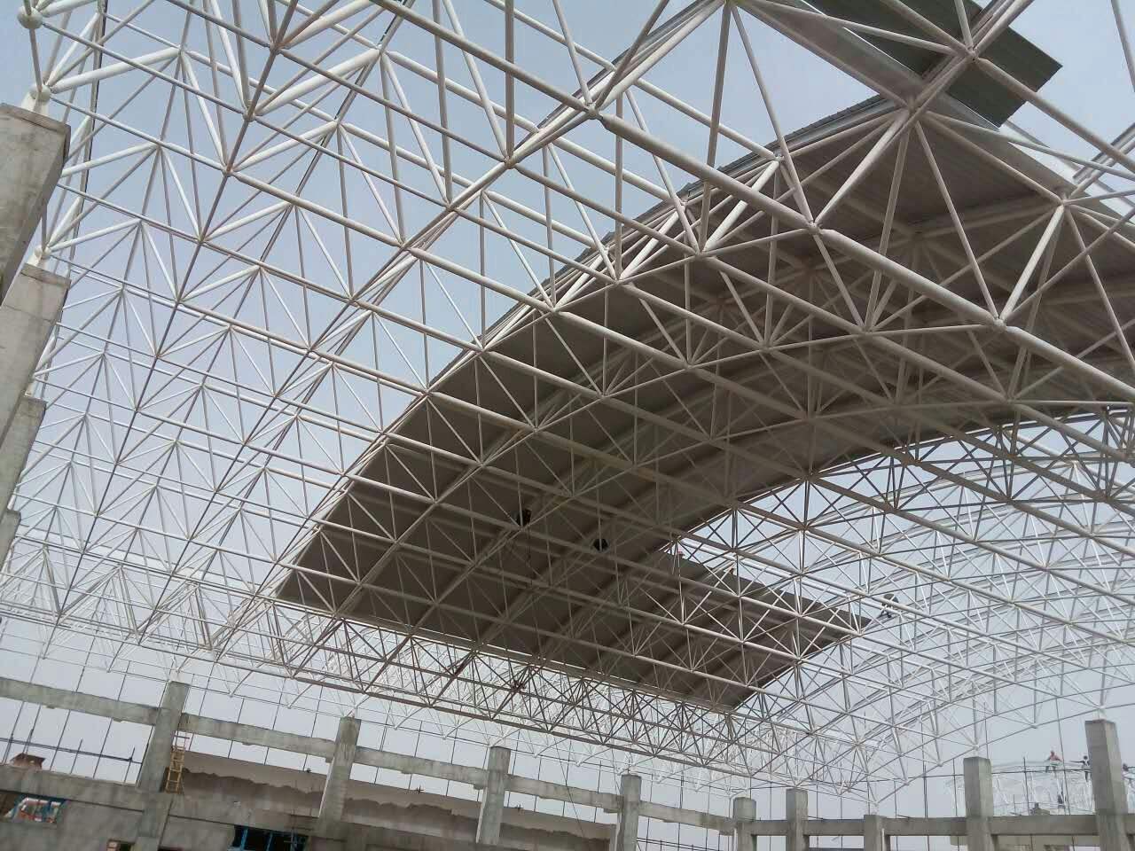 加油站网架制作